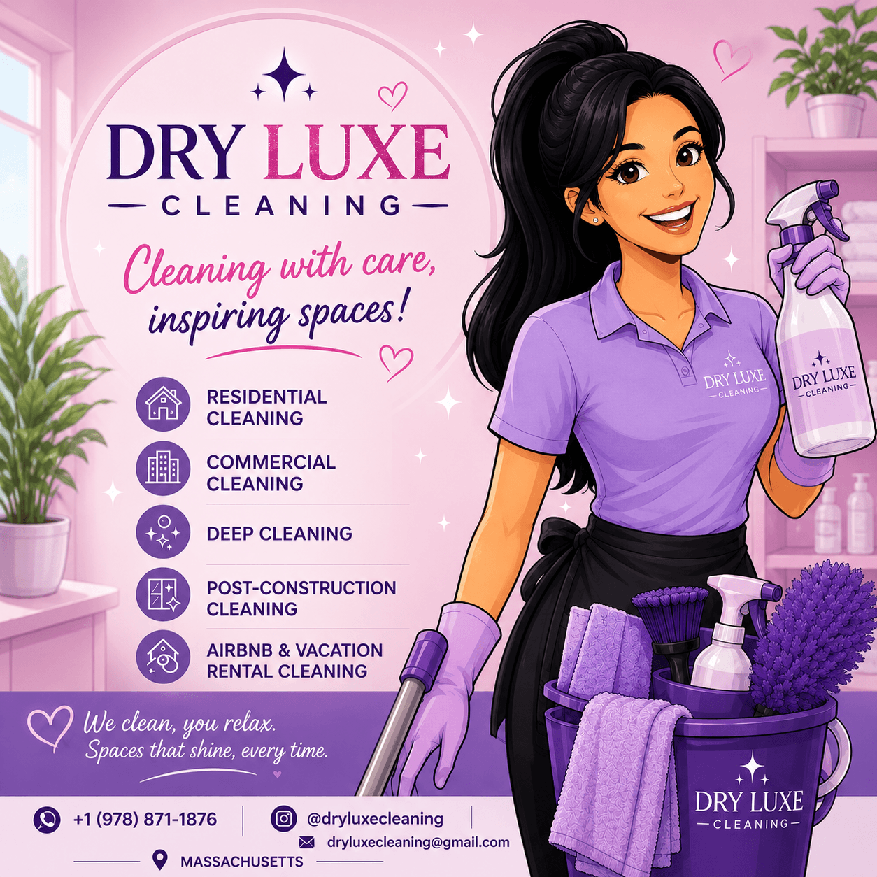 Dry Luxe Cleaning transformation